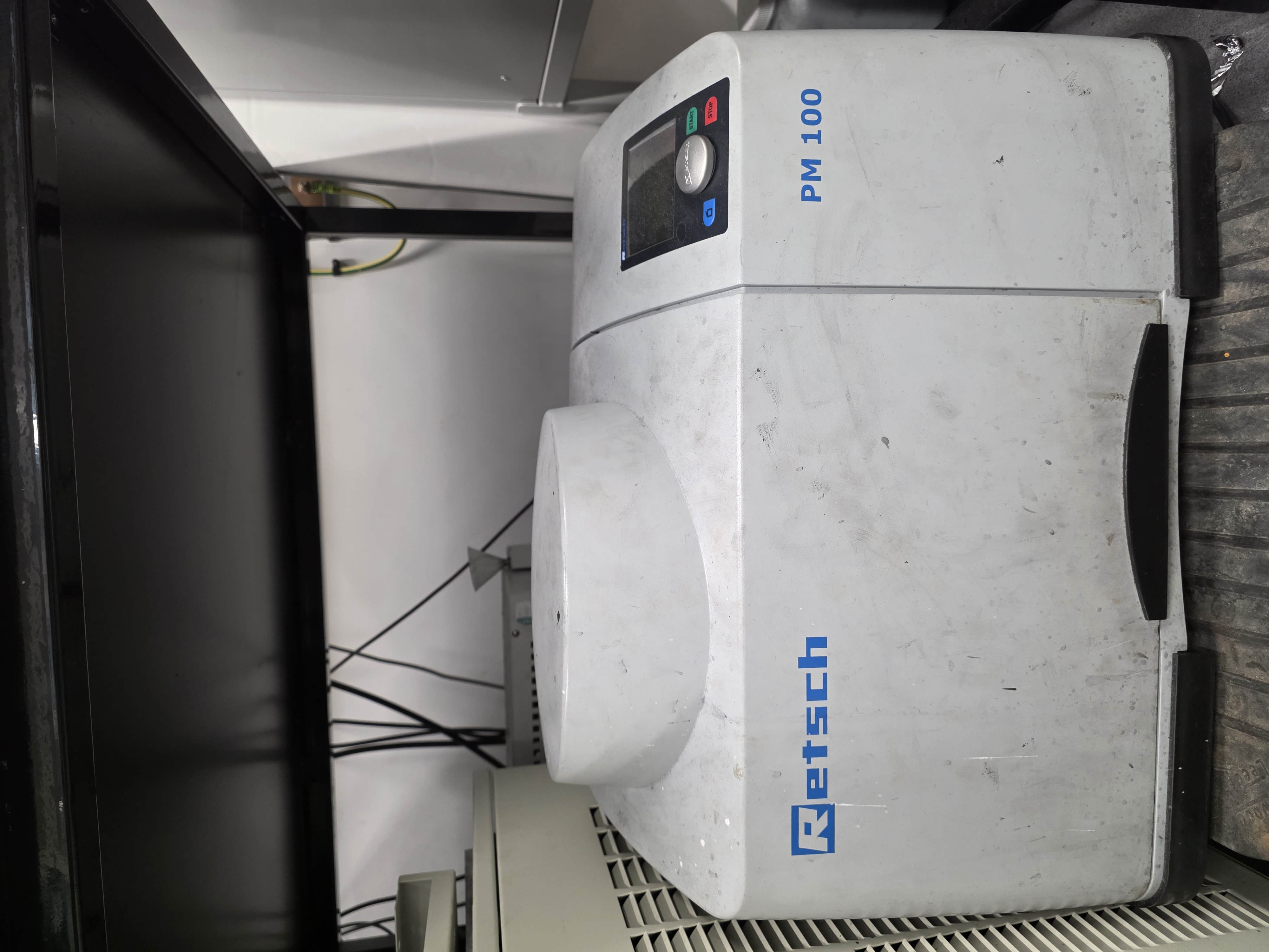 A Retsch ball mill