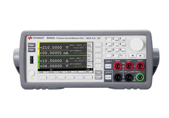 A Keysight SMUs (Source Measuring Units) P2902A 