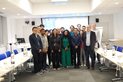 Group photo of participants in the PIXEurope workshop and Cambridge Graphene Centre
