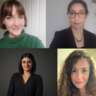 CGC alumni clockwise from top left: Ellen Smith, Anna Ott, Silvia Milana, Flavia Tomarchio